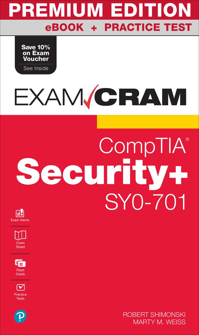 CompTIA Title 610 Exam Cram Premium Edition and Practice Test, 7th Edition