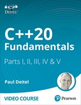 C++20 Fundamentals LiveLessons Parts I, II, III, IV & V  (Video Training)